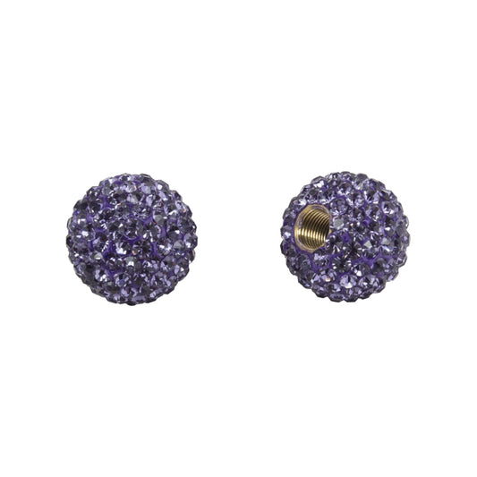 Cruiser candy Valve Caps Bling Violet SV