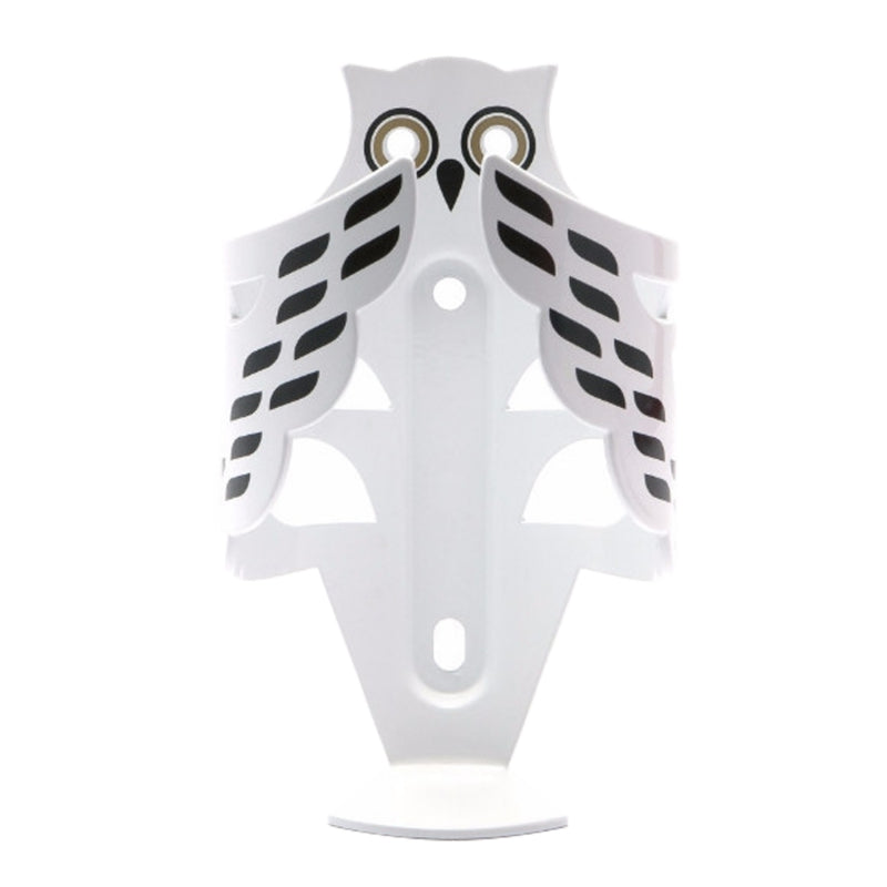 Portland Design Works The Snow Owl Cage Bottle Cage White/Gold