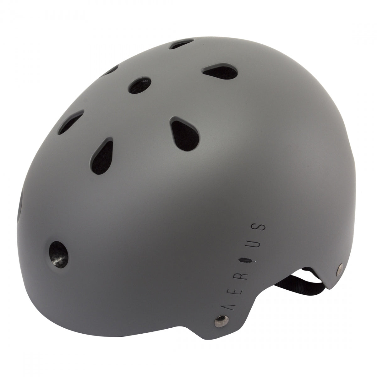 HELMET AERIUS SKID LID SKATE L/XL GY