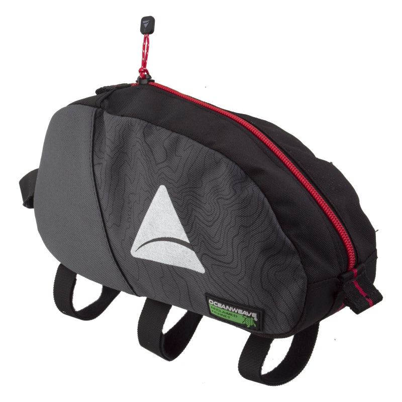 Axiom Seymour Oceanweave Podpack P2.0 Bag Velcro Straps 9.8x4.7x2.8” 122 c.i. Grey/Black