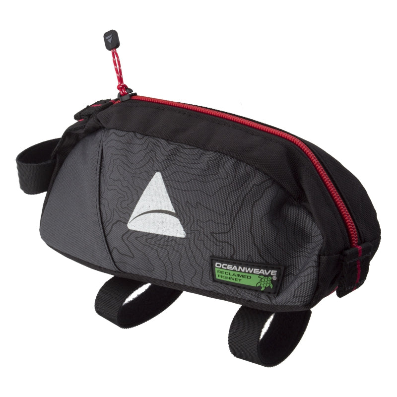 Axiom Seymour Oceanweave Podpack P.75 Bag Velcro Straps 8.3x3.1x2” 46 c.i. Grey/Black