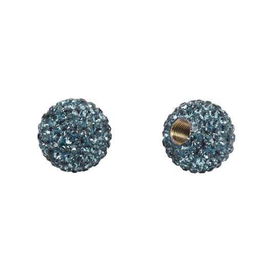 Cruiser candy Valve Caps Bling Aquamarine SV