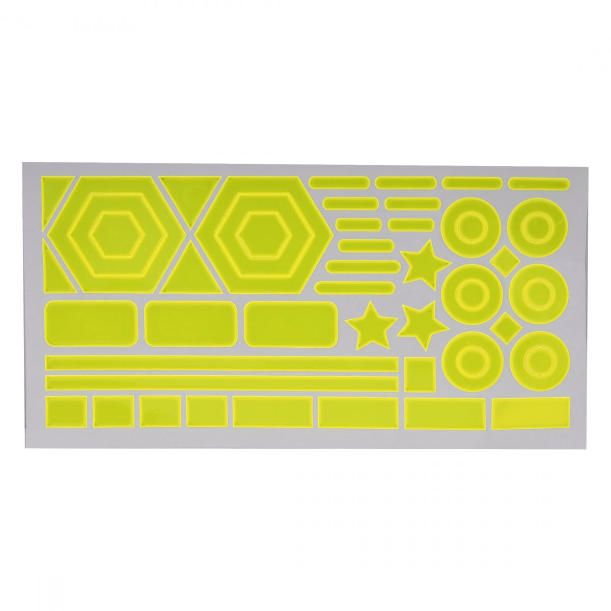 REFLECTOR SUNLT STICK ON SHAPES YL