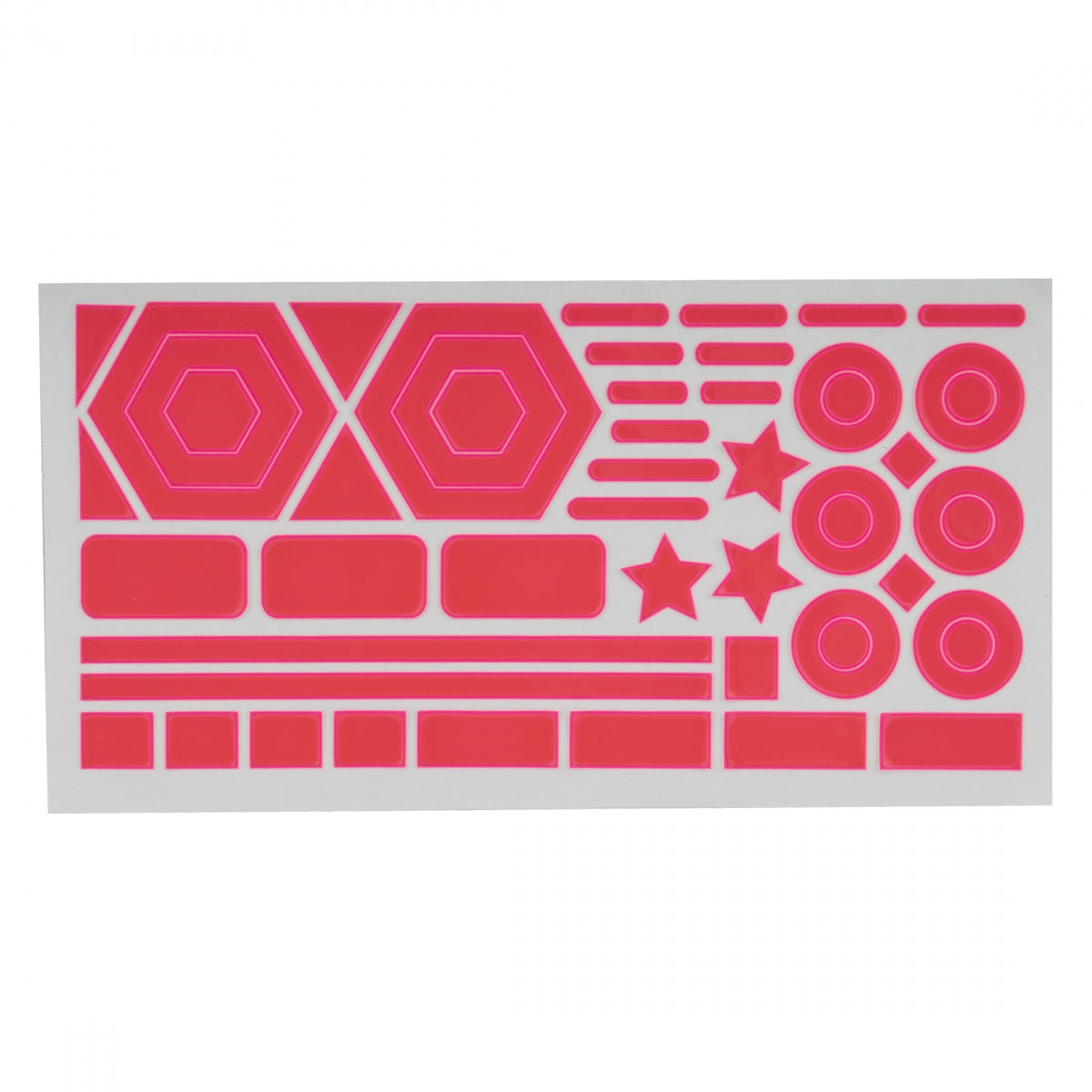 REFLECTOR SUNLT STICK ON SHAPES PK