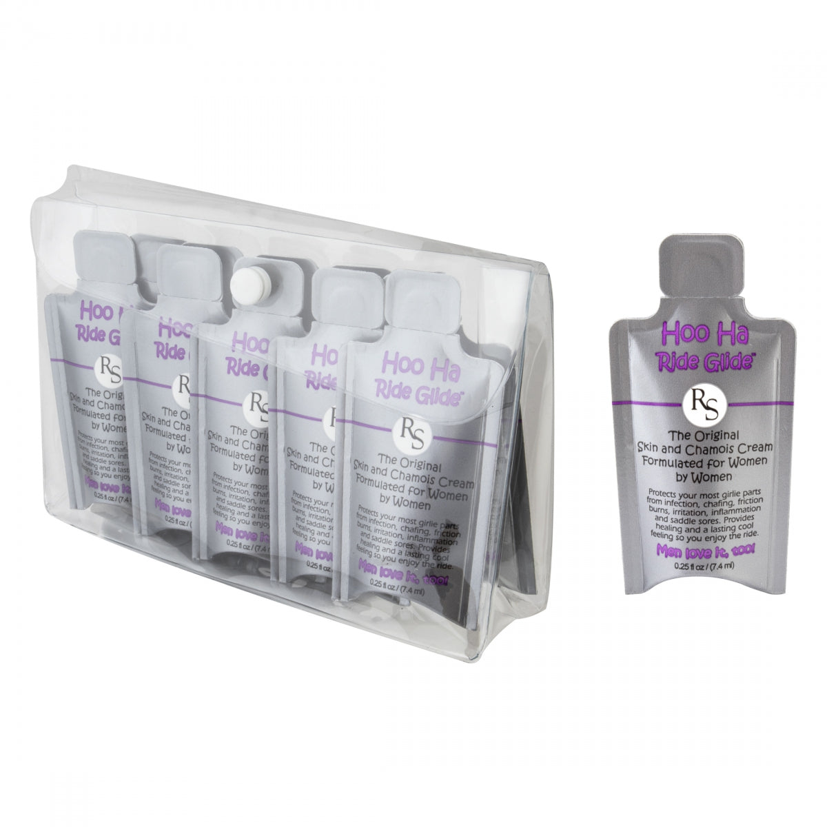 SKIN CARE HOOHA RIDE GLIDE .25oz PKof10