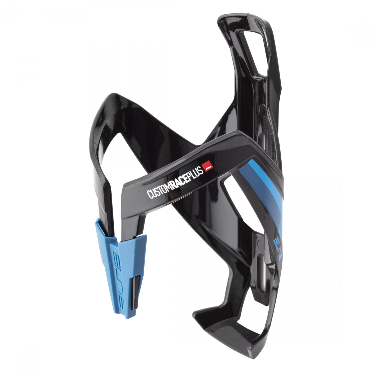 BOTTLE CAGE ELITE CUSTOM RACE PLUS GLOSS BK/BU