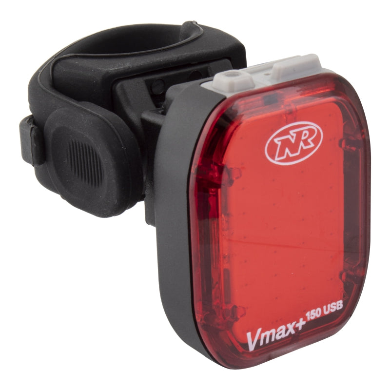 NiteRider Vmax+ 150 Taillight - 150 Lumens Seatpost Clothing Clip Mount BLK