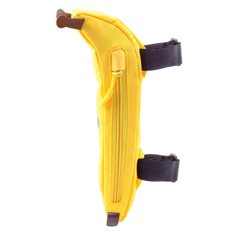 Snack! Banana Hammock Saddle Bag Velcro Straps Yellow