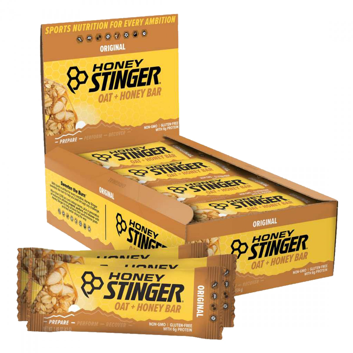 FOOD HS BAR OAT+HONEY ORIG BXof12