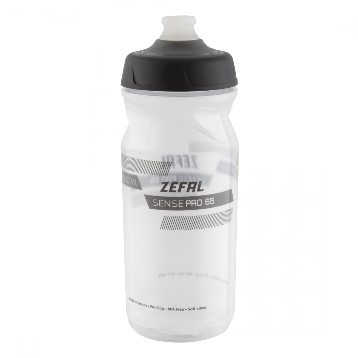 BOTTLE ZEFAL 22oz SENSE PRO 65 CLR/BK