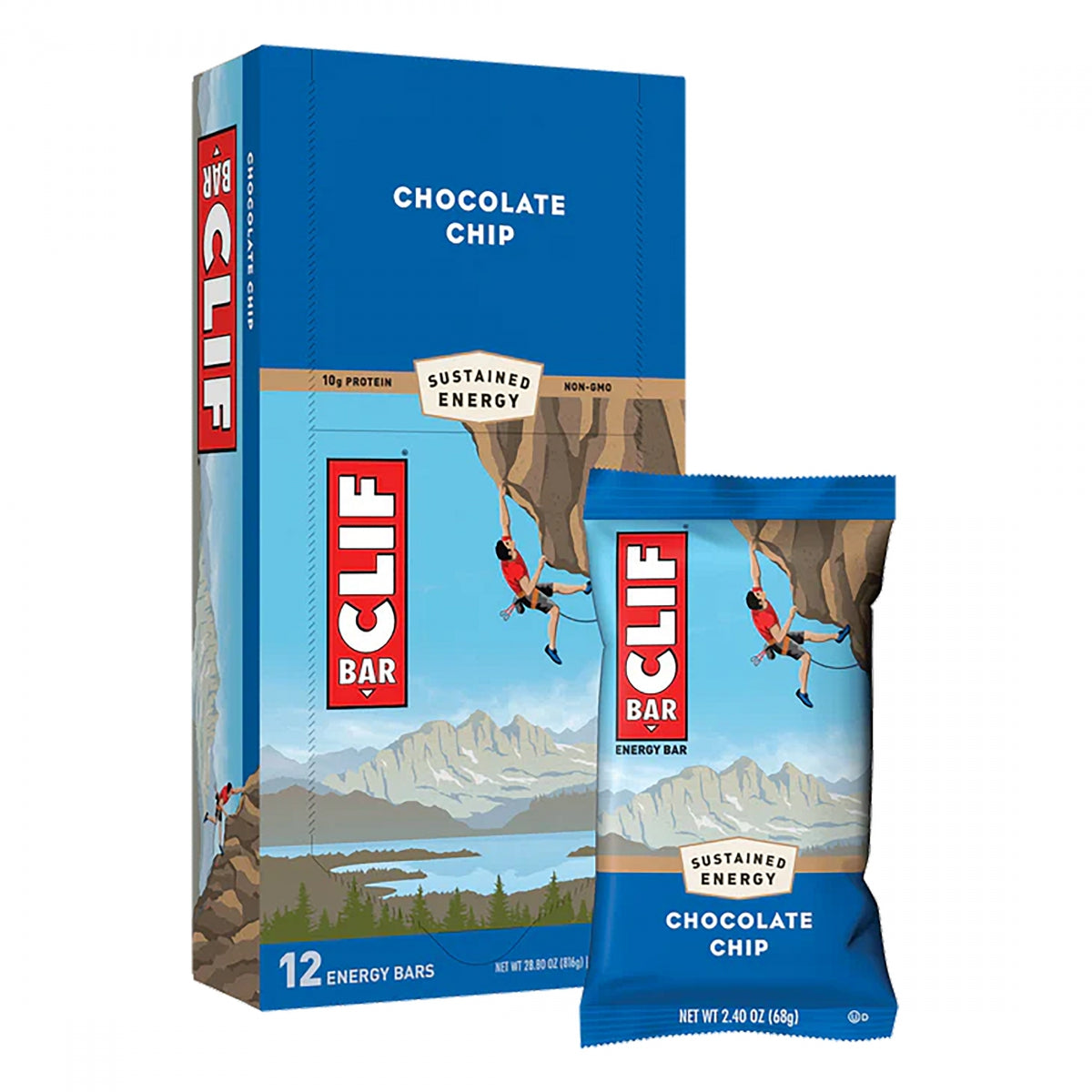 FOOD CLF BAR CHOC CHP BXof12