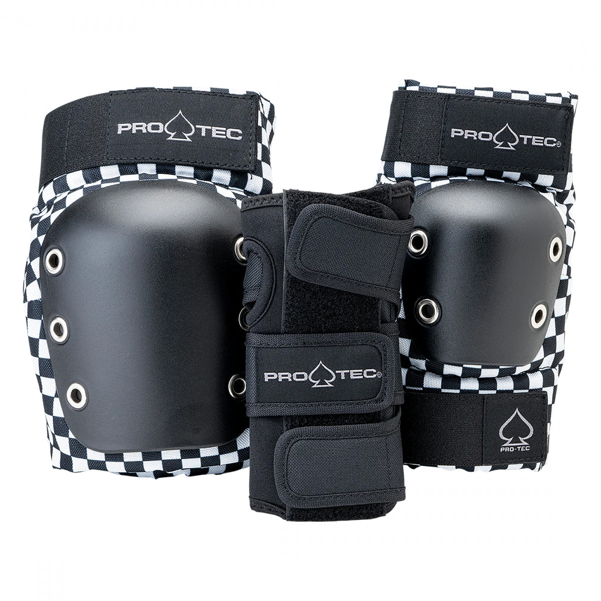 PROTEC STREET ELBOW/KNEE/WRIST OPEN BACK