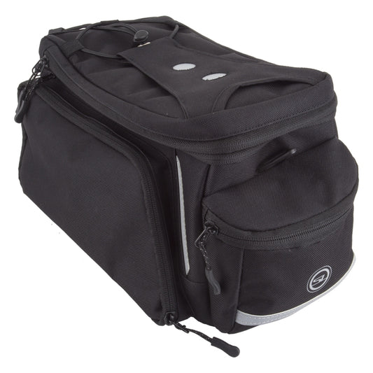 Sunlite RackPack Medium w/Side Pockets Bag Velcro Straps 12.6x5.5x6.7` 800 c.i. Black