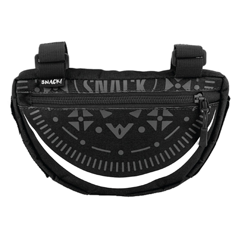 Snack! Cookie Sandwich Frame Bag Velcro Straps 66 c.i. Black