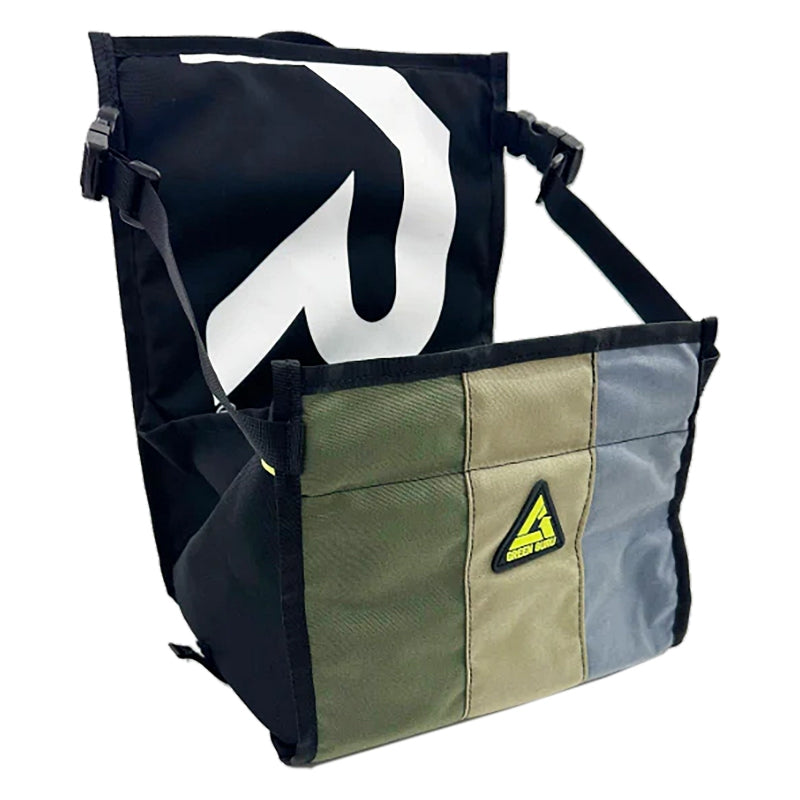 Green guru Freerider 31L Pannier Hook-On 12x16x10` 1920 c.i. Earth