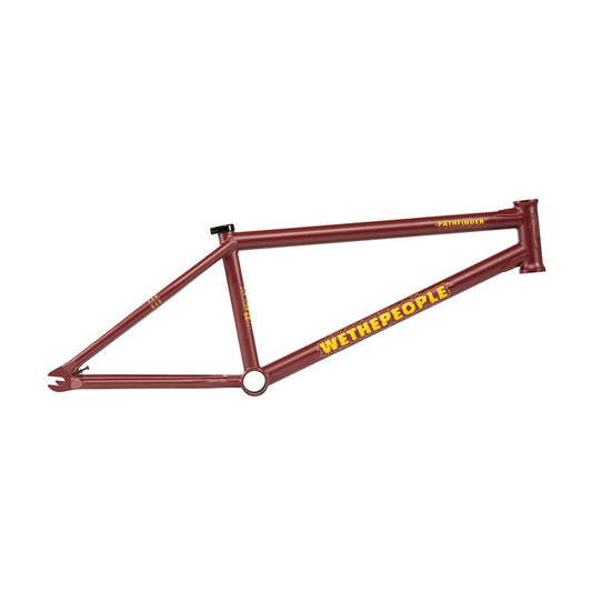 We The People Pathfinder BMX Frame Matte Burgundy 20.75