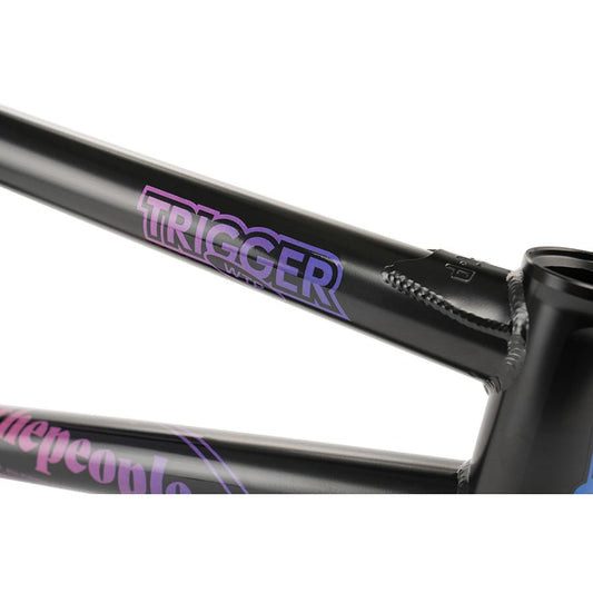 We The People Trigger BMX Frame Black 20.75