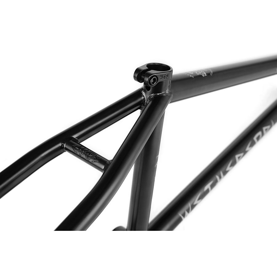 We The People Chaos Machine BMX Frame Black 21.7