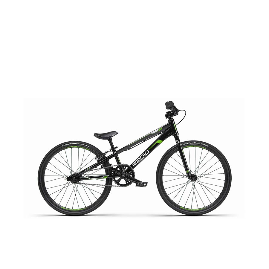 Radio Raceline Xenon BMX 20'' Black/Green 17.5''