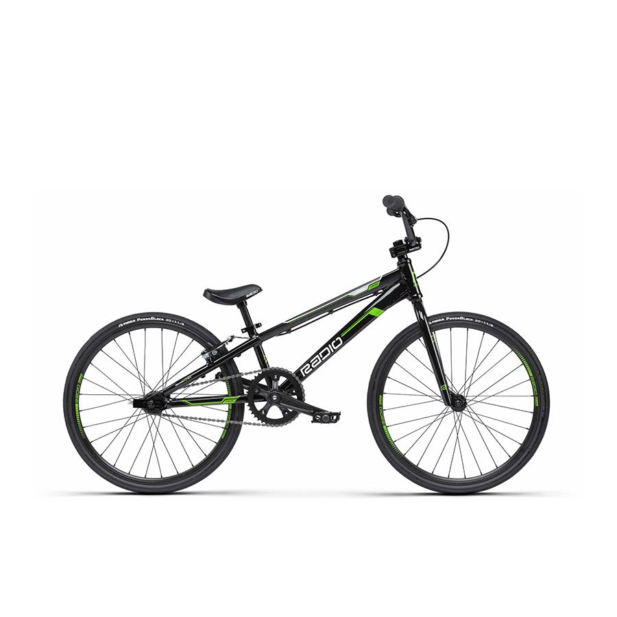 Radio Raceline Xenon Junior BMX 20'' Black / Monster Green 18.5''