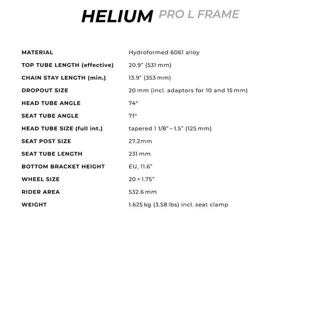 Radio Raceline, Helium Pro L, Galactic ice purple, 20.9''