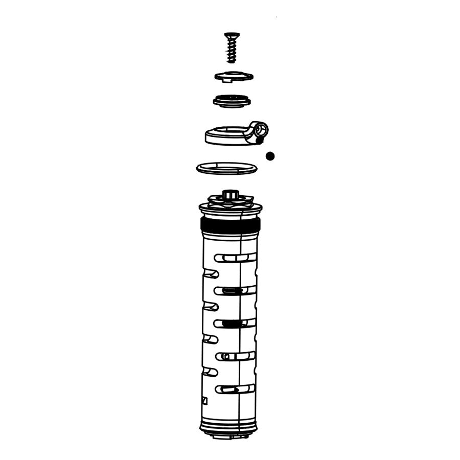 RockShox Motion Control OneLoc Remote Compatible Compression Damper 35mm Revelation RC A1 2018+