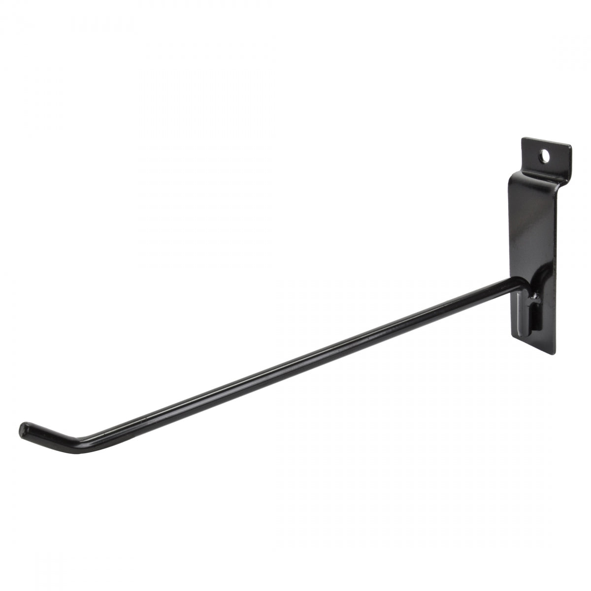 DISPLAY SLATWALL SUNLT HOOK 8inx1/4 BLK