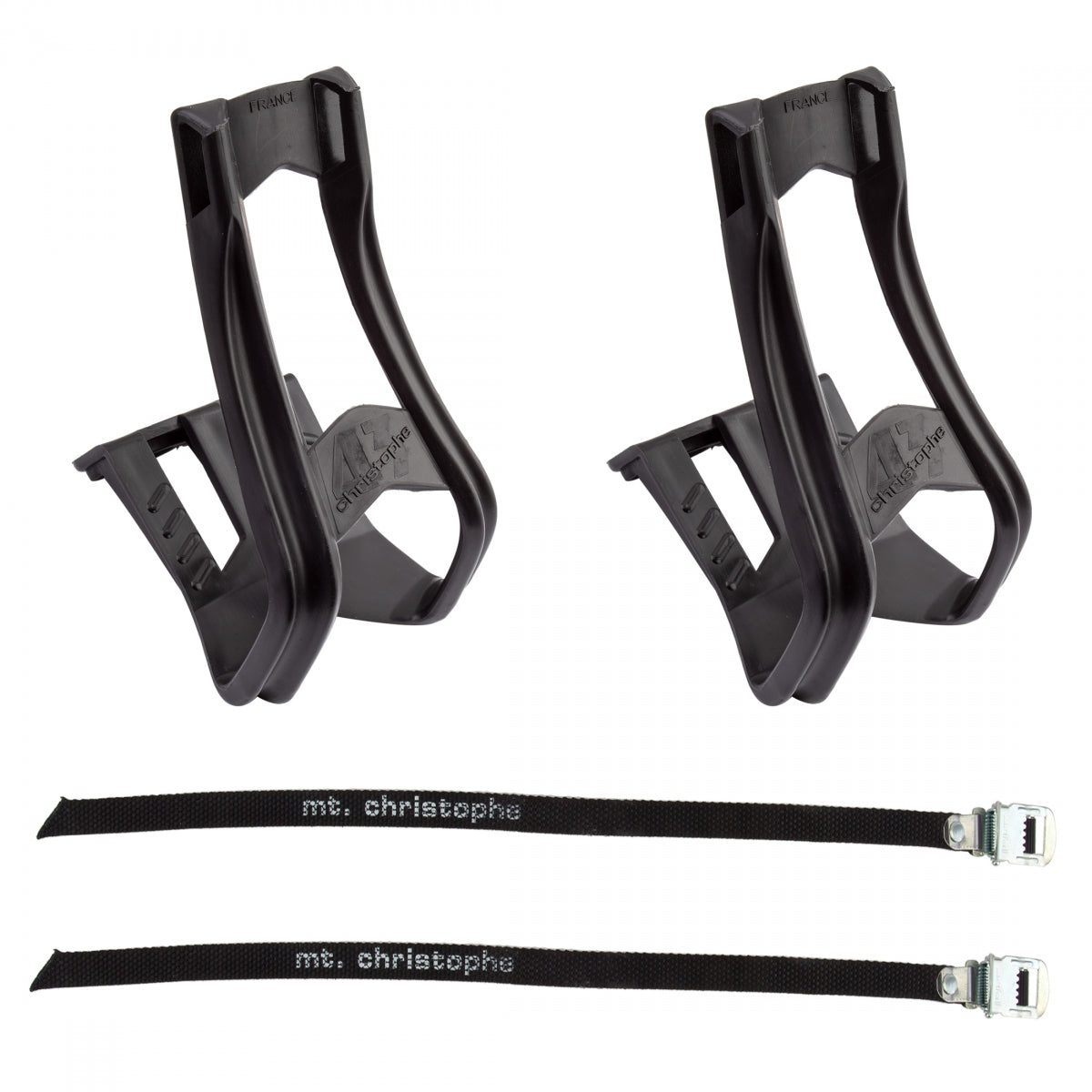 TOE CLIPS ZEFAL MTB w/STRAPS S/M