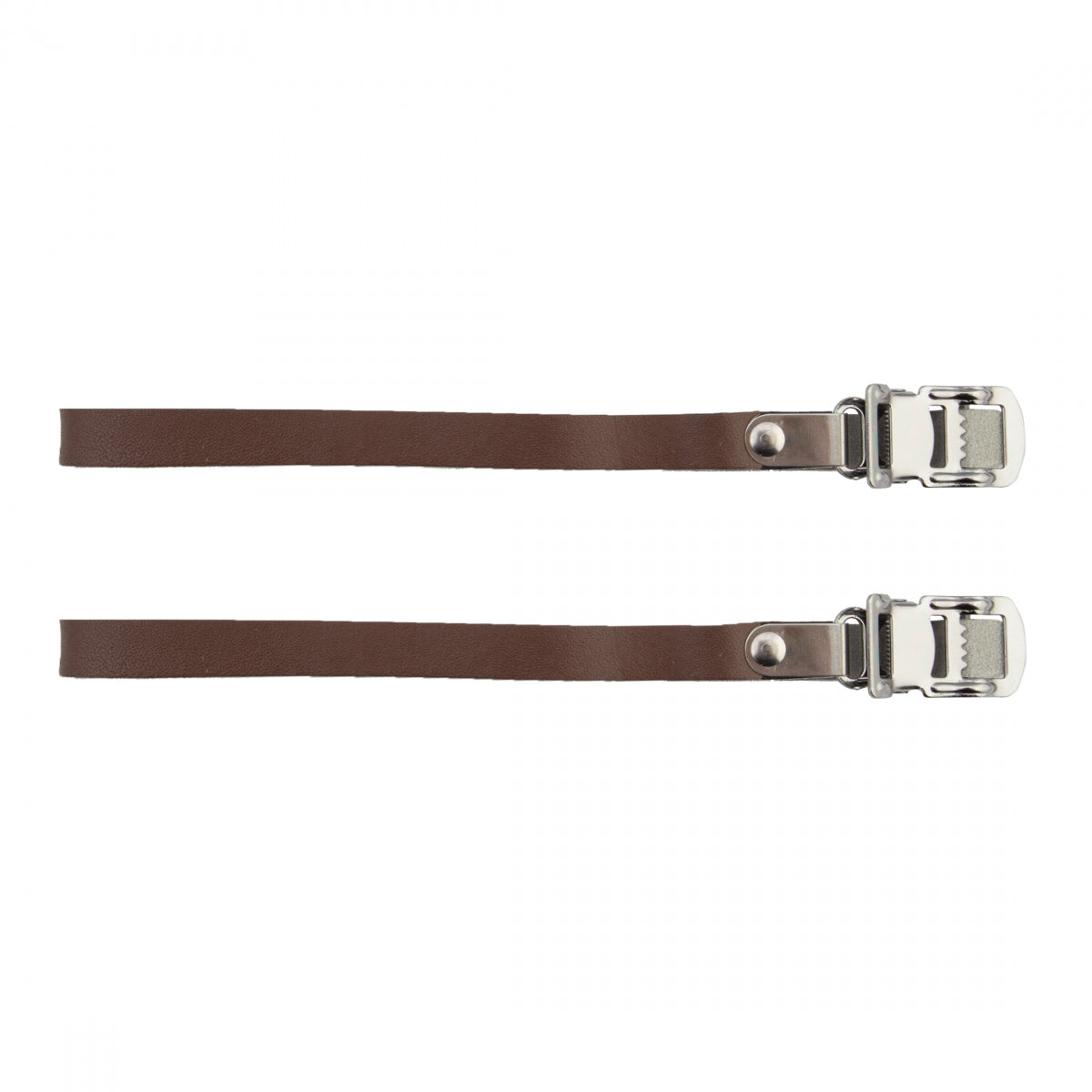 TOE STRAPS SUNLT RD LEATHER BRN