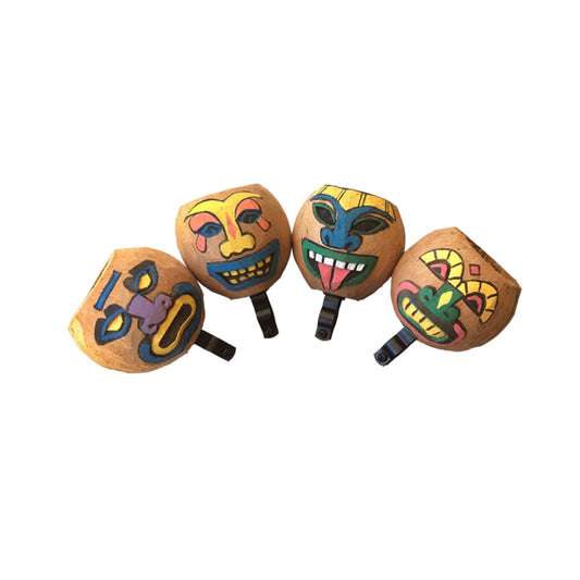 Cruiser candy Coconut Cup Holder Cup holder Coconut - Assorted Faces Clamp on
