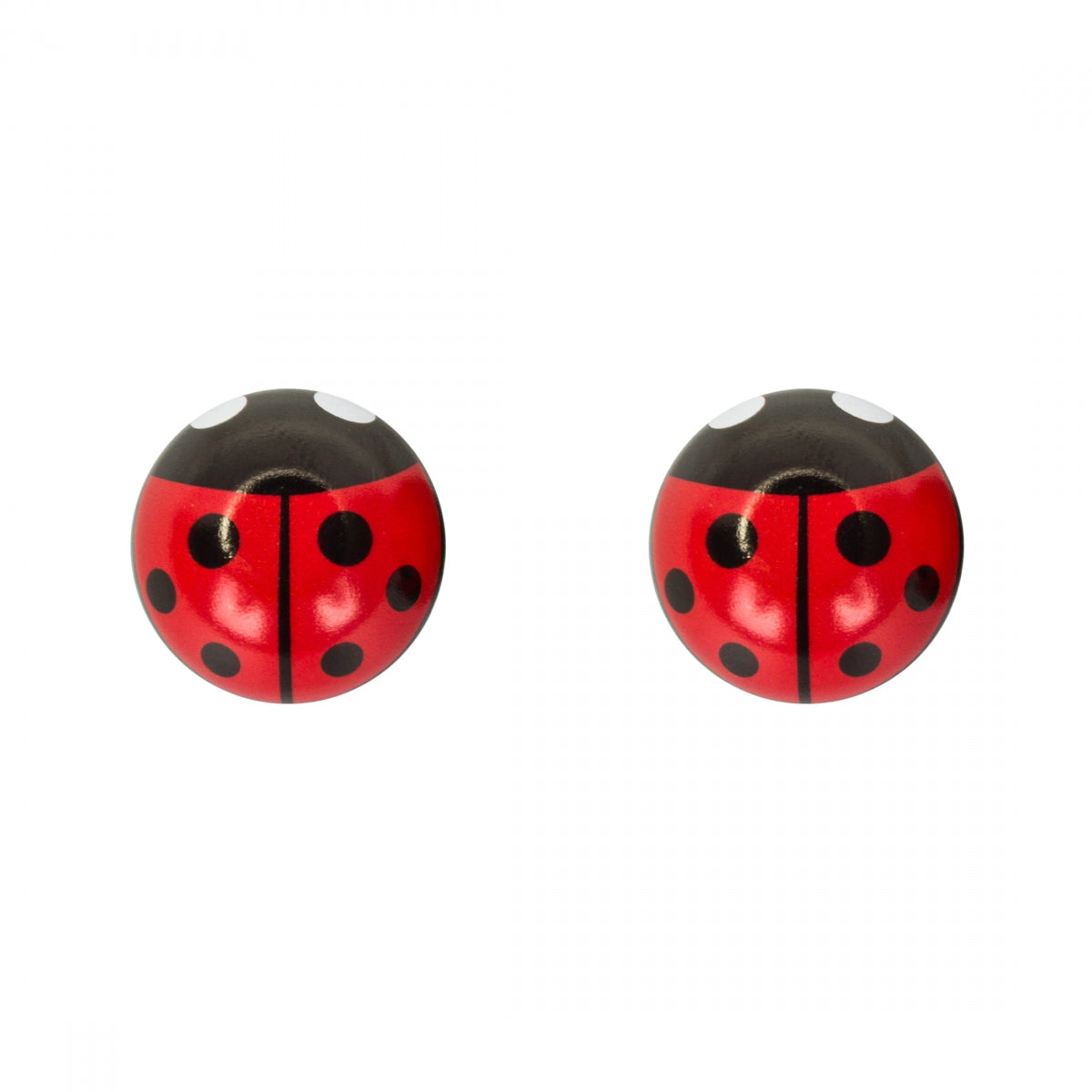 VALVE CAPS TRIKTOPZ LADY BUG RD 1pr/PK