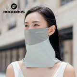 ROCKBROS Cooling Neck Gaiter with Ear Loops – UV Protection for Cycling