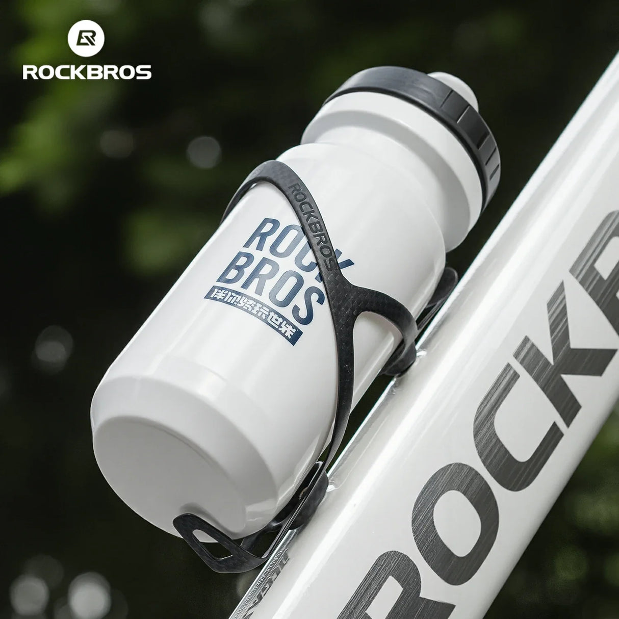 ROCKBROS 100% Carbon Fiber  13g Ultra-Light Bike Water Bottle Holder