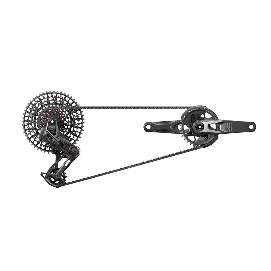 SRAM X0 T-Type Eagle V2 AXS Groupset 170mm Black D2