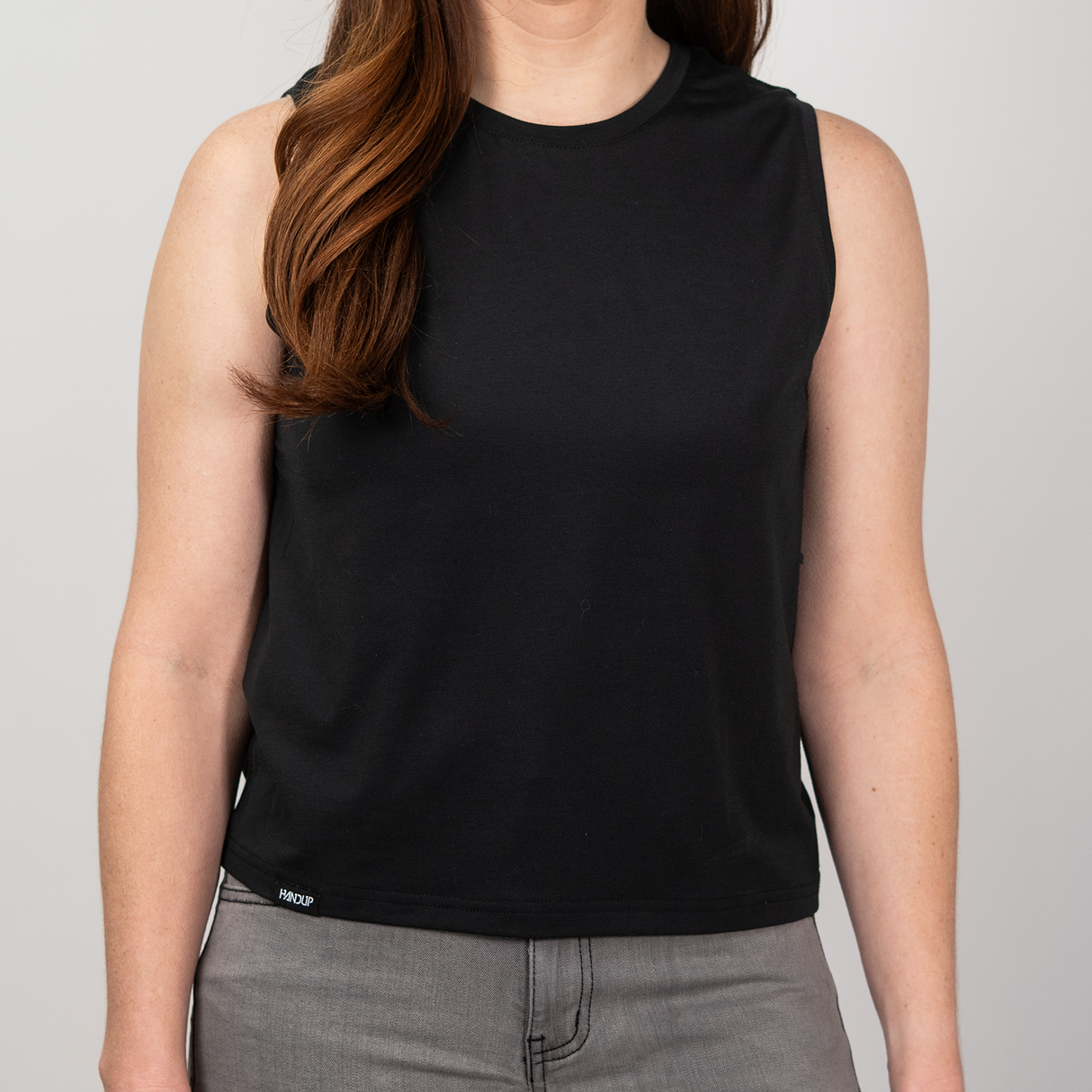 Cropped ActiviTANK - Pure Black