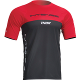 Men's INTENSE x THOR MTB Assist Censis Red/Black Short Sleeve Jersey