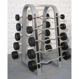Pro Urethane Barbell Set(Straight or Curl) - 20 to 110 lbs (Barbell Set Only) - Muscle D Fitness - Premium Quality Urethane Barbell Set