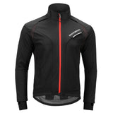 ROCKBROS Men's Winter Cycling Jacket for 5–32°F Thermal Windproof for Biking, Running, Hiking