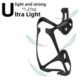 ROCKBROS Lightweight Aluminum Bike Water Bottle Cage Secure Adjustable Holder for Cycling