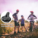 ROCKBROS Comfort Gel Bike Seat Breathable Waterproof Saddle Cruiser/Mountain/Fat Bikes