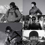 Skull Winter Cap Thermal Helmet Liner Moisture Wicking
