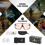 Polarised Full-Lens Sunglasses for Outdoor Sports
