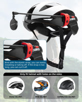 ROCKBROS Bike Helmet Mirror Detachable Fixing Way ycling Mirror