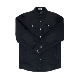 Flannel Jacket - Black on Black