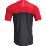 Men's INTENSE x THOR MTB Assist Censis Red/Black Short Sleeve Jersey