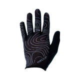 Summer LITE Gloves - Topo Map Black