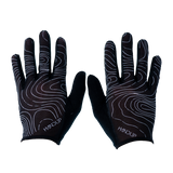 Summer LITE Gloves - Topo Map Black