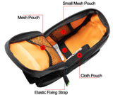 Waterproof Bike Saddle Bag with Bottle Holder
