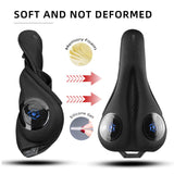 ROCKBROS Gel Bike Seat Cushion Padded Narrow Cover for Peloton Spin Bikes