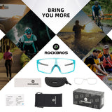 Polarised Full-Lens Sunglasses for Outdoor Sports